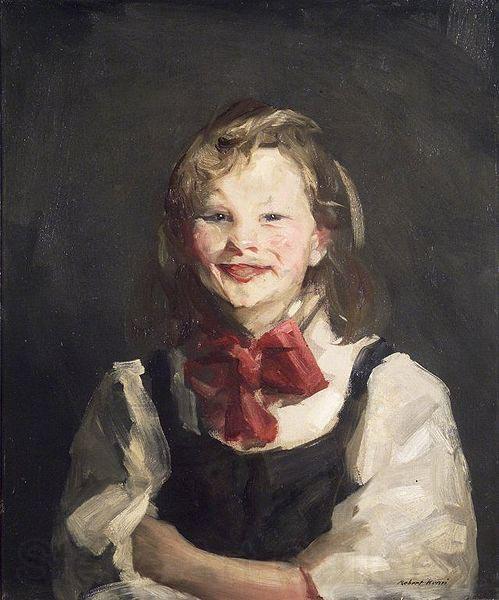 Robert Henri Laughing Girl Spain oil painting art